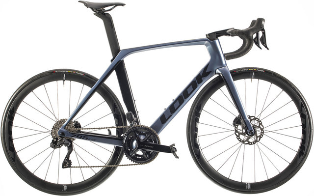 Bici de ruta 795 Blade Disc 105 Di2 R38D Carbon - grey blue satin/M