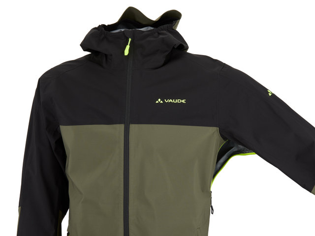 VAUDE Chaqueta para hombre Mens Moab Rain - caqui/M