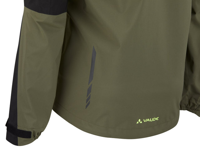 VAUDE Chaqueta para hombre Mens Moab Rain - caqui/M