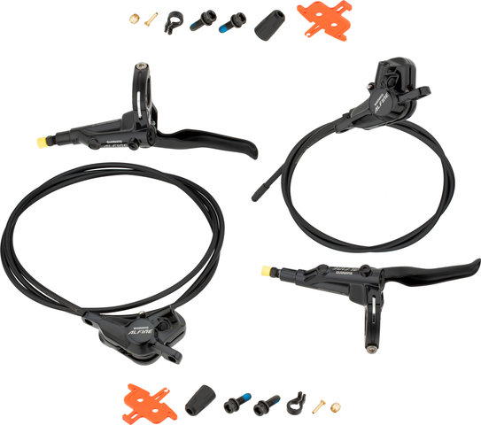 Shimano Alfine v+h Set Scheibenbremse BR-S7000 J-Kit - schwarz/Set/links/rechts (seitenspezifisch)