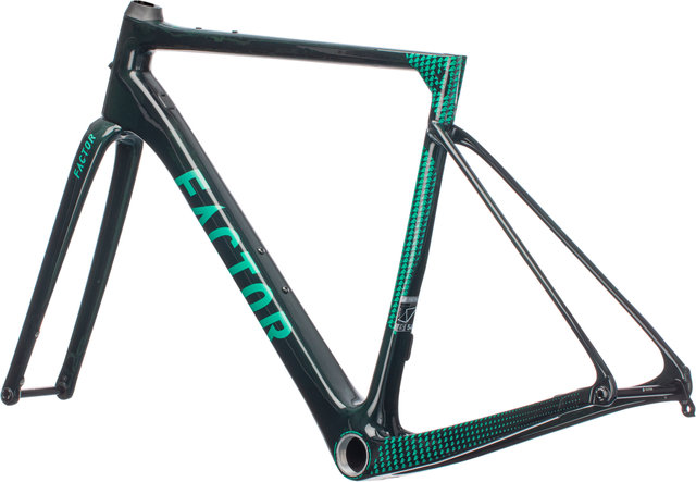 Factor Kit de Cadre en Carbone LS Disc Gravel - british green/54 cm