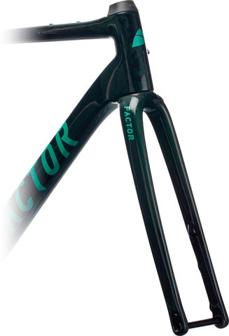 Factor Kit de Cadre en Carbone LS Disc Gravel - british green/54 cm