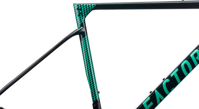 Factor LS Disc Carbon Gravel Rahmenkit - british green/54 cm