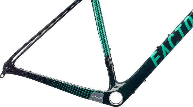 Factor Kit de Cadre en Carbone LS Disc Gravel - british green/54 cm