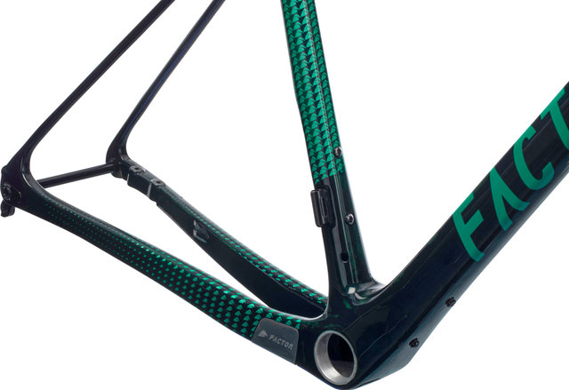 Factor LS Disc Carbon Gravel Rahmenkit - british green/54 cm