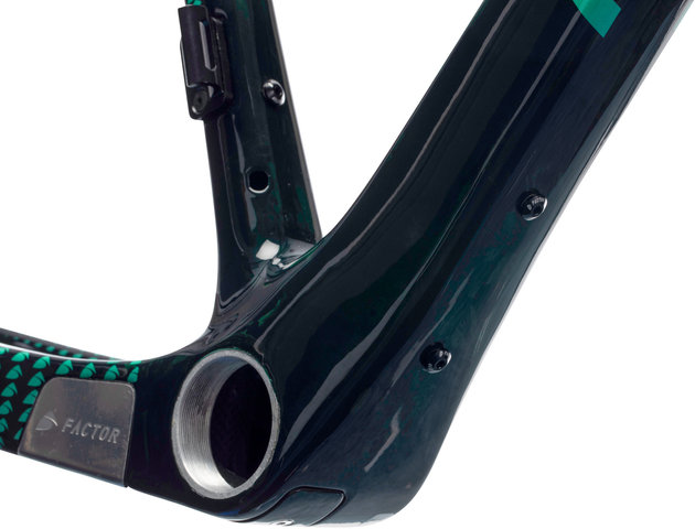 Factor LS Disc Carbon Gravel Frameset - british green/54 cm