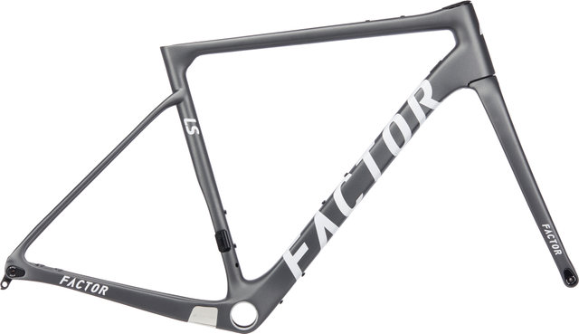 Factor LS Disc Carbon Gravel Frameset - gunmetal/54 cm