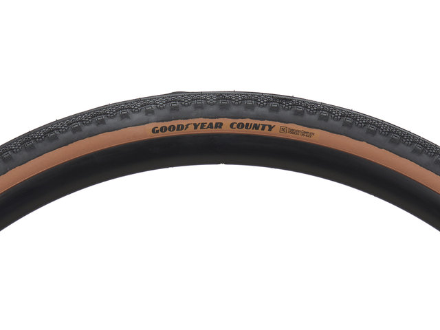 Goodyear Cubierta plegable County Ultimate Tubeless Complete 28" - black-tan/35-622 (700x35C)