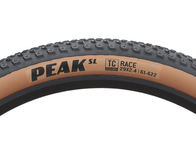 Goodyear Peak SL Race Tubeless Complete 29" Folding Tyre - black-tan/29x2.4