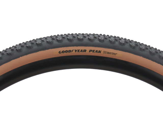 Goodyear Peak TLR 28" Folding Tyre - black-tan/45-622 (700x45c)