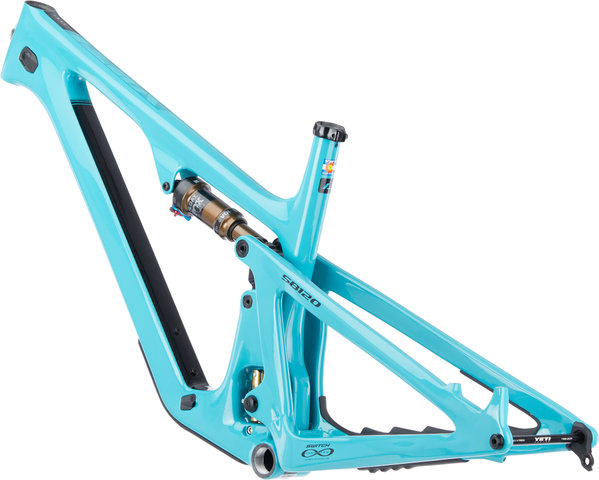 SB120 TURQ Carbon 29" Frameset - turquoise/L