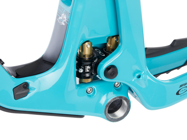 SB120 TURQ Carbon 29" Frameset - turquoise/L
