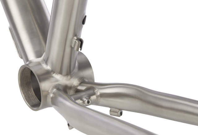 Blackheart Rahmenkit Allroad Ti - titanium brushed/M/47 mm/1 1/8"/28"