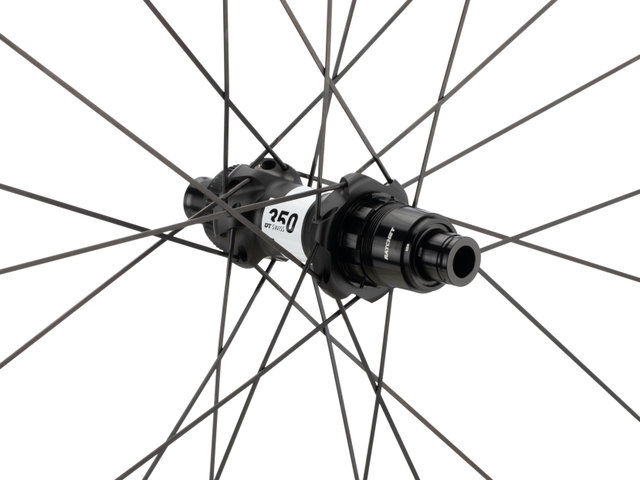 Reserve 57|64 Turbulent Aero|DT 350 Carbon Disc Center-Lock 28" wheelset - black | Non Boost | 142 mm | Non Boost | 28" | SRAM XDR | 100 mm