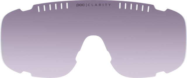 Lente de repuesto para gafas deportivas Devour - violet-silver mirror/universal