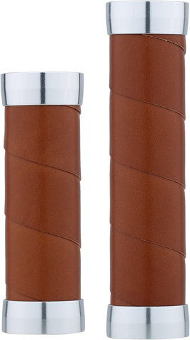 Brooks Slender Leder Lenkergriffe für Drehgriffschalter einseitig Modell 2023 - honey/130 mm / 100 mm