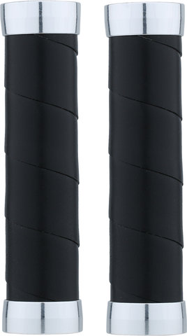 Brooks Poignées en Cuir Slender Modèle 2023 - black/130 mm