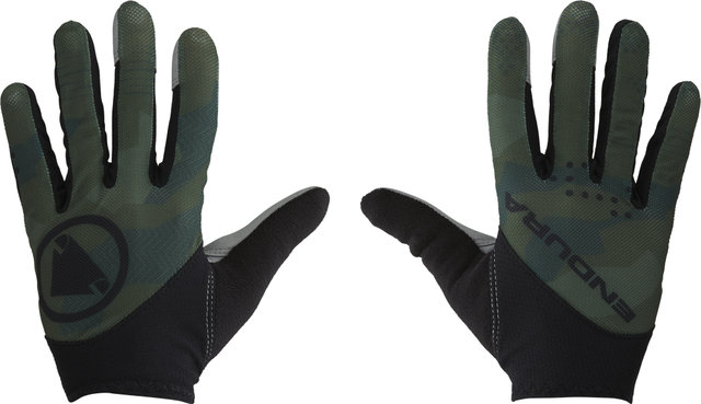 Hummvee Lite Icon Full Finger Gloves - 2023 Model - tonal olive/M