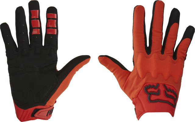 Bomber LT Full Finger Gloves - orange flame/M
