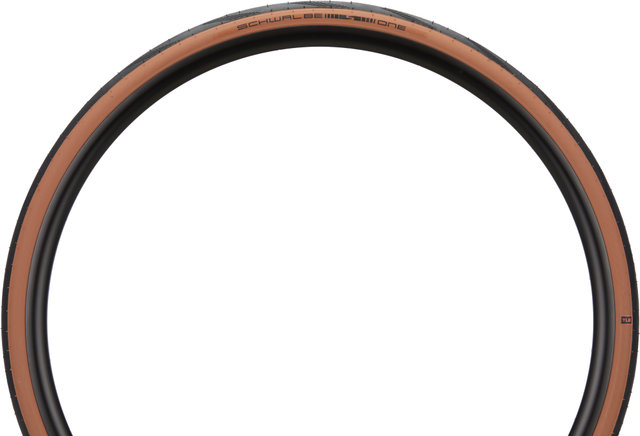 Schwalbe One Performance ADDIX RaceGuard TLE 28" Folding Tyre - black-bronze skin/28 /28 mm/28-622
