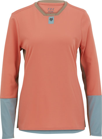 Fox Head Womens Defend LS Jersey - salmon/S