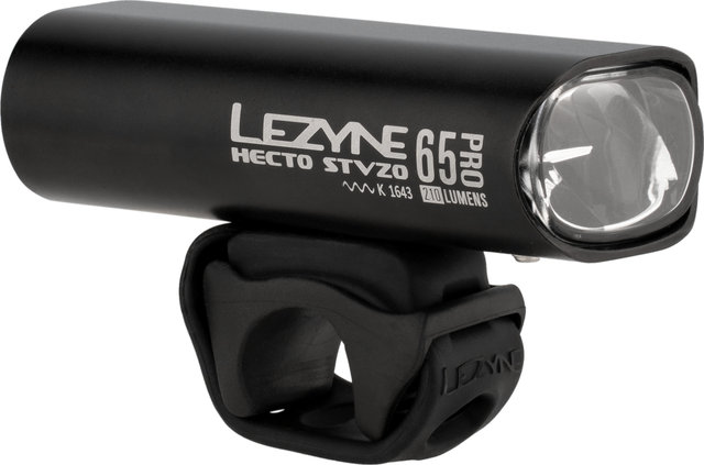 Lezyne Hecto Drive Pro 65 LED Front Light - StVZO Approved - black/200
