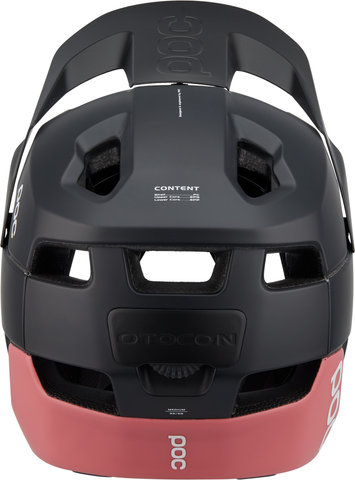 Casque Otocon - uranium black-ammolite coral mat/55 - 58 cm