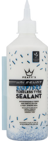 Peatys Fluide d'Étanchéité Holeshot Biofibre Tubeless Tyre Sealant - universal/flacon compte-gouttes, 500 ml