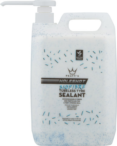 Fluide d'Étanchéité Holeshot Biofibre Tubeless Tyre Sealant - universal/bouteille, 5 litres