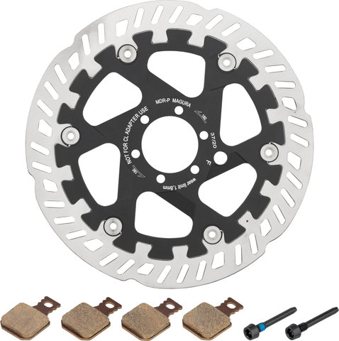Magura Set Disque de Frein MDR-P et Plaquettes 6 trous 180 mm - 8.R/180 mm