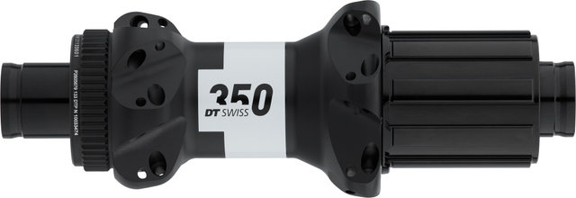 DT Swiss Buje RT 350 Straightpull Road Disc Center Lock Modelo 2023 - negro/12 x 142 mm / 24 agujeros / Shimano