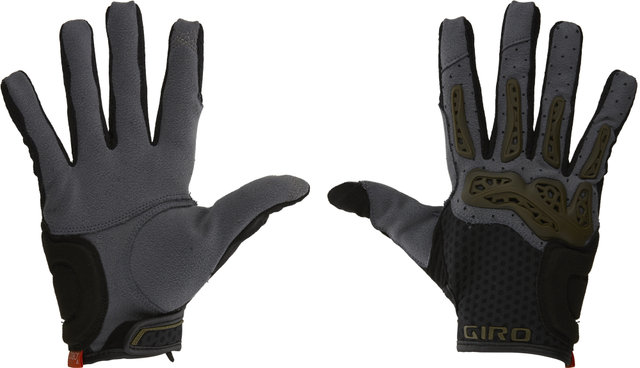 Giro Guantes de dedos completos Gnar - dark shadow-trail green/M