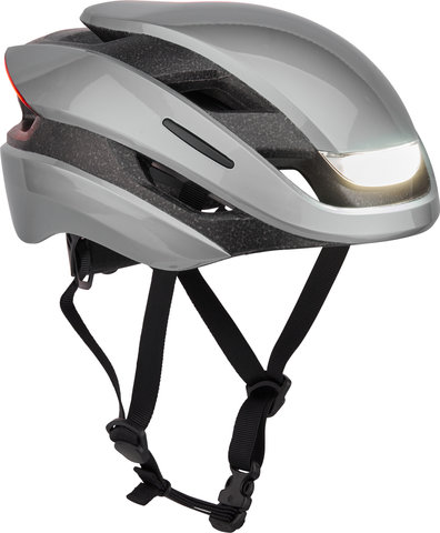 LUMOS Casco Ultra MIPS LED - ash grey/54 - 61 cm