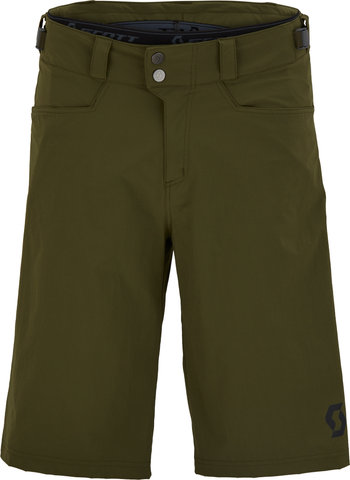 Trail Flow Shorts mit Innenhose - fir green/M