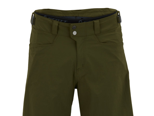 Trail Flow Shorts mit Innenhose - fir green/M