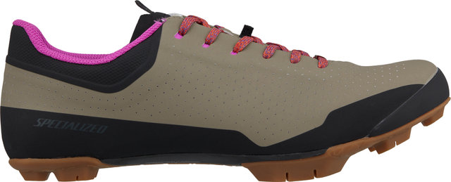 Recon ADV Gravel Shoes - taupe-dark moss green-fiery red-purple orchid/43