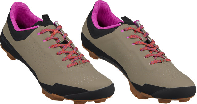 Recon ADV Gravel Shoes - taupe-dark moss green-fiery red-purple orchid/43
