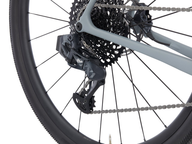 WI.DE. Force Eagle AXS 28" Carbon Gravelbike - grey/M