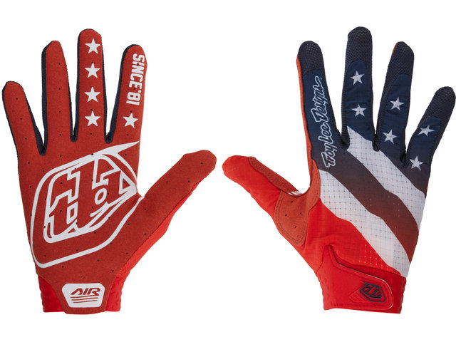 Guantes de dedos completos Air - stripes & stars red/M