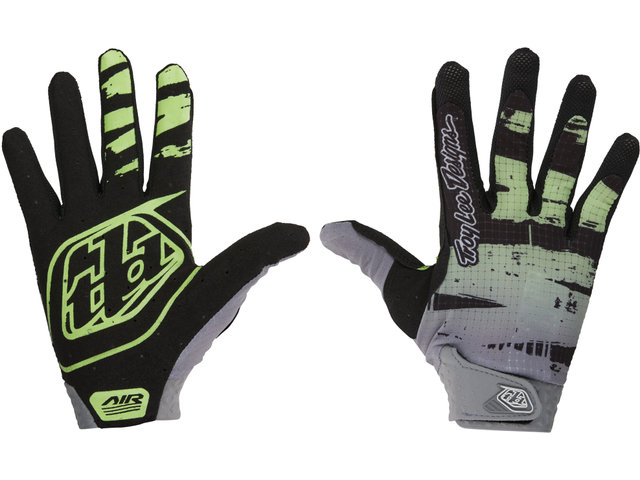 Air Ganzfinger-Handschuhe - brushed black-glo green/M