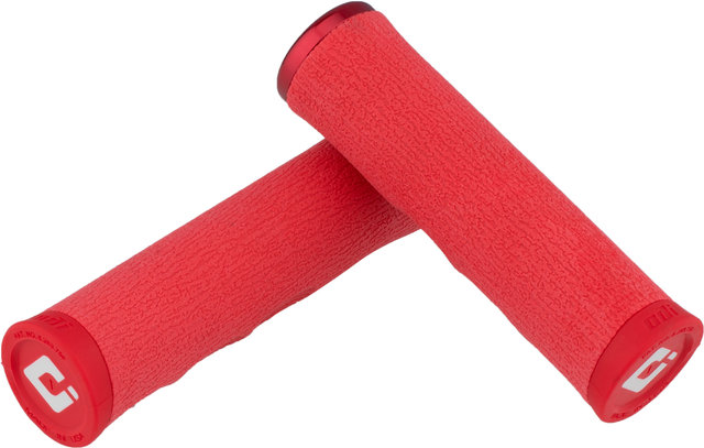 ODI F-1 Series Dread Lock Lock-On 2.1 Grips - red/130 mm