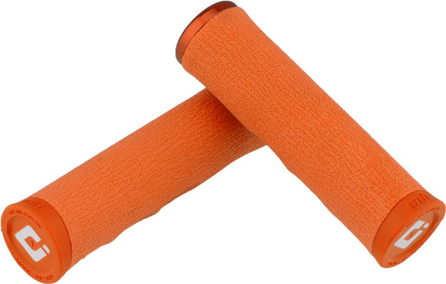 Puños de manillar F-1 Series Dread Lock Lock-On 2.1 - naranja/130 mm