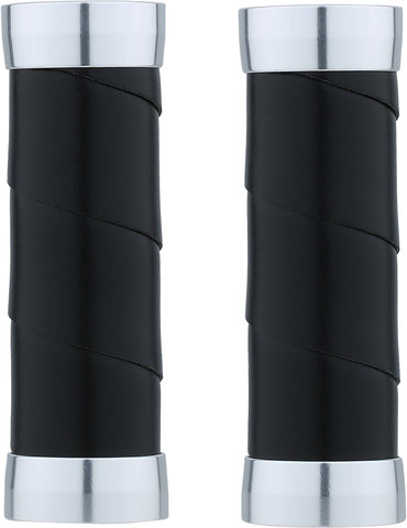 Brooks Slender Leder Lenkergriffe für Drehgriffschalter beidseitig Mod. 2023 - black/100 mm / 100 mm