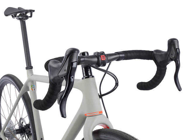 Bici Gravel NEW U.P. Ekar 28" Carbon - grey matte-red/M