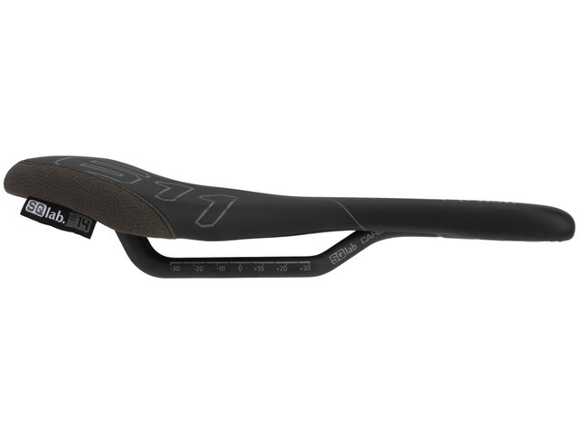 Selle 611 Ergowave Carbon - noir/140 mm