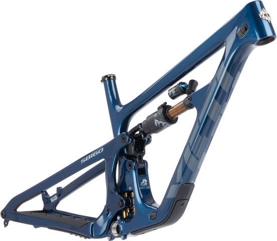 Yeti Cycles SB160 TURQ Carbon 29" Frameset - cobalt/L