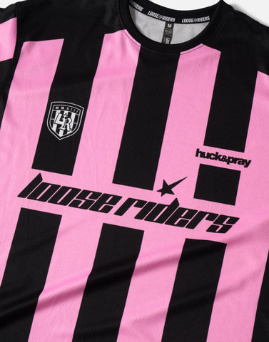 Loose Riders Jersey Derby L/S - rosa/M