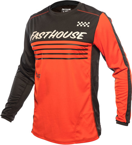 Fasthouse Classic Mercury L/S Jersey - black-red/M