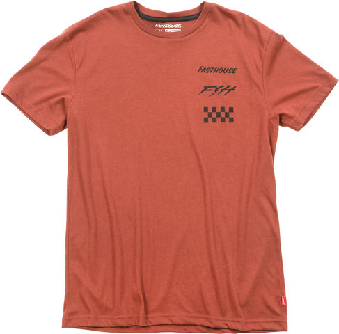 T-Shirt Evoke S/S Tech - rust/M
