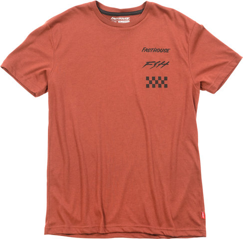 Fasthouse Camiseta Evoke S/S Tech - rust/M